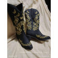 Retro Western Cowboy Boots High Rider Boots